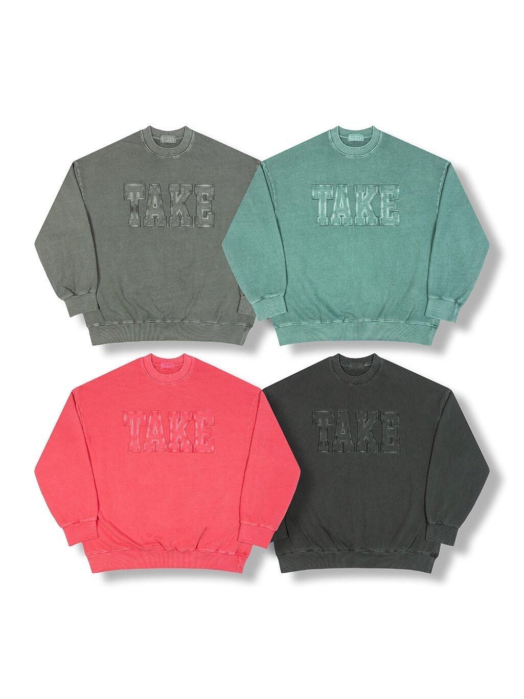 洗水英文字衛衣 40324-038T