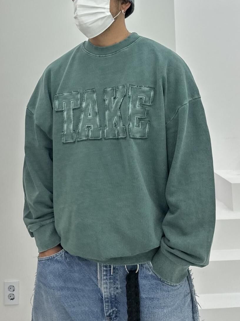 洗水英文字衛衣 40324-038T