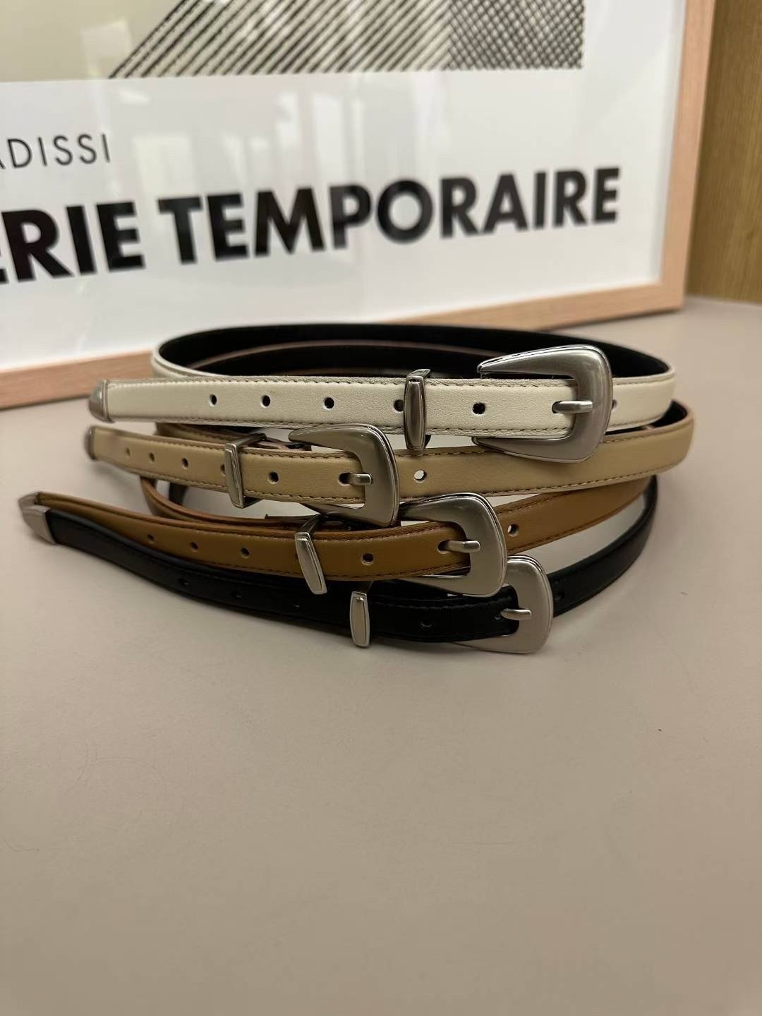 牛皮皮帶🤍 （2cm)