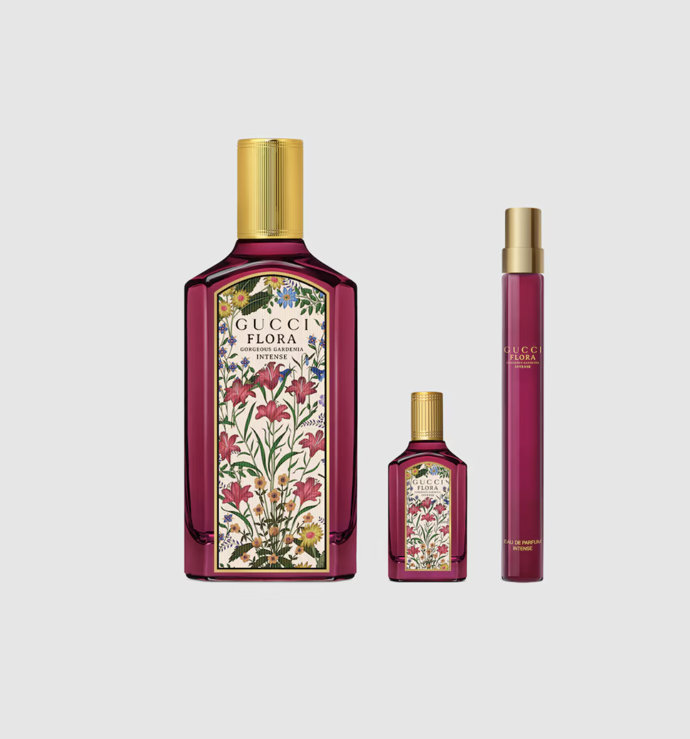 日本GUCCI 香水Flora Gorgeous Gardenia Intense Gift Set