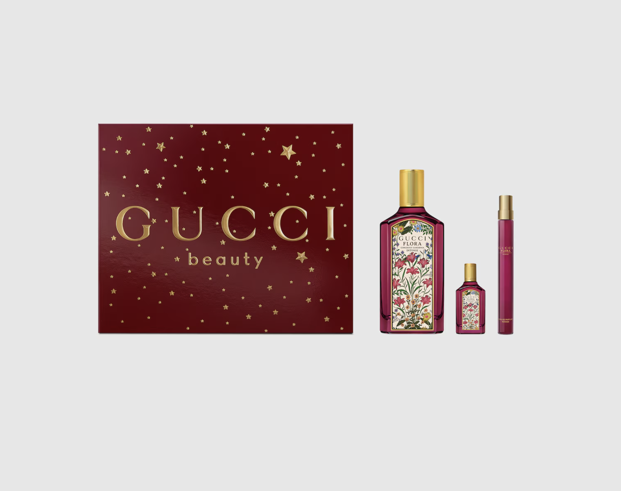 日本GUCCI 香水Flora Gorgeous Gardenia Intense Gift Set