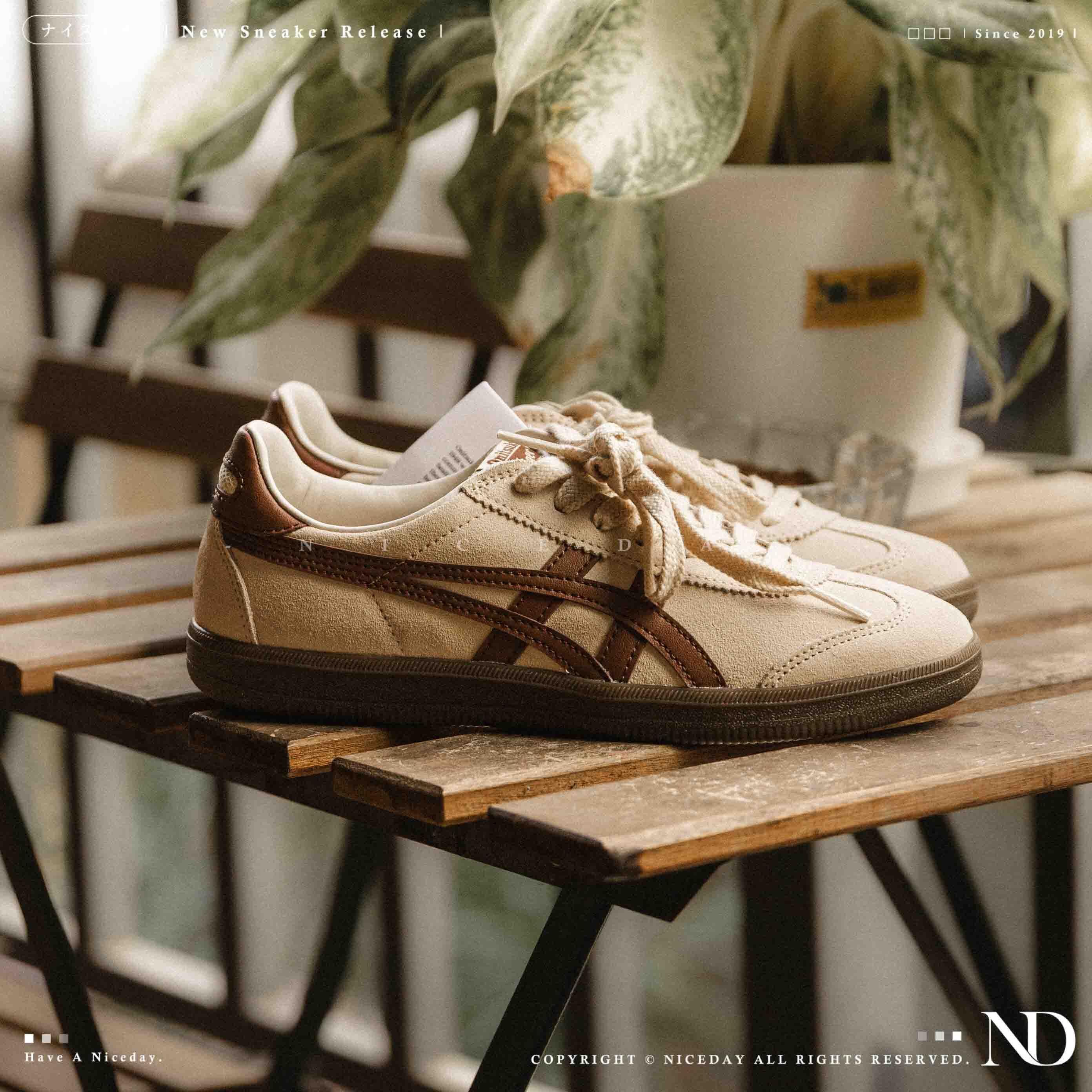 NICEDAY 代購 Onitsuka Tiger Tokuten 鬼塚虎 德訓鞋 焦糖底 巧克力奶昔 可可 棕色 奶茶 咖啡 男女鞋 1183C562-250