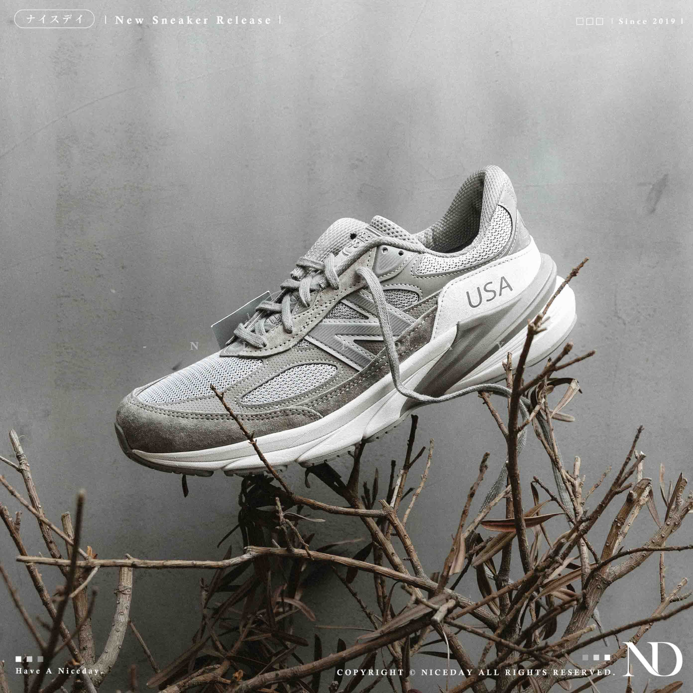 NICEDAY 代購 New Balance x WTAPS 990v6 Made in USA 聯名款 經典灰 男鞋 男女尺寸 M990WT6