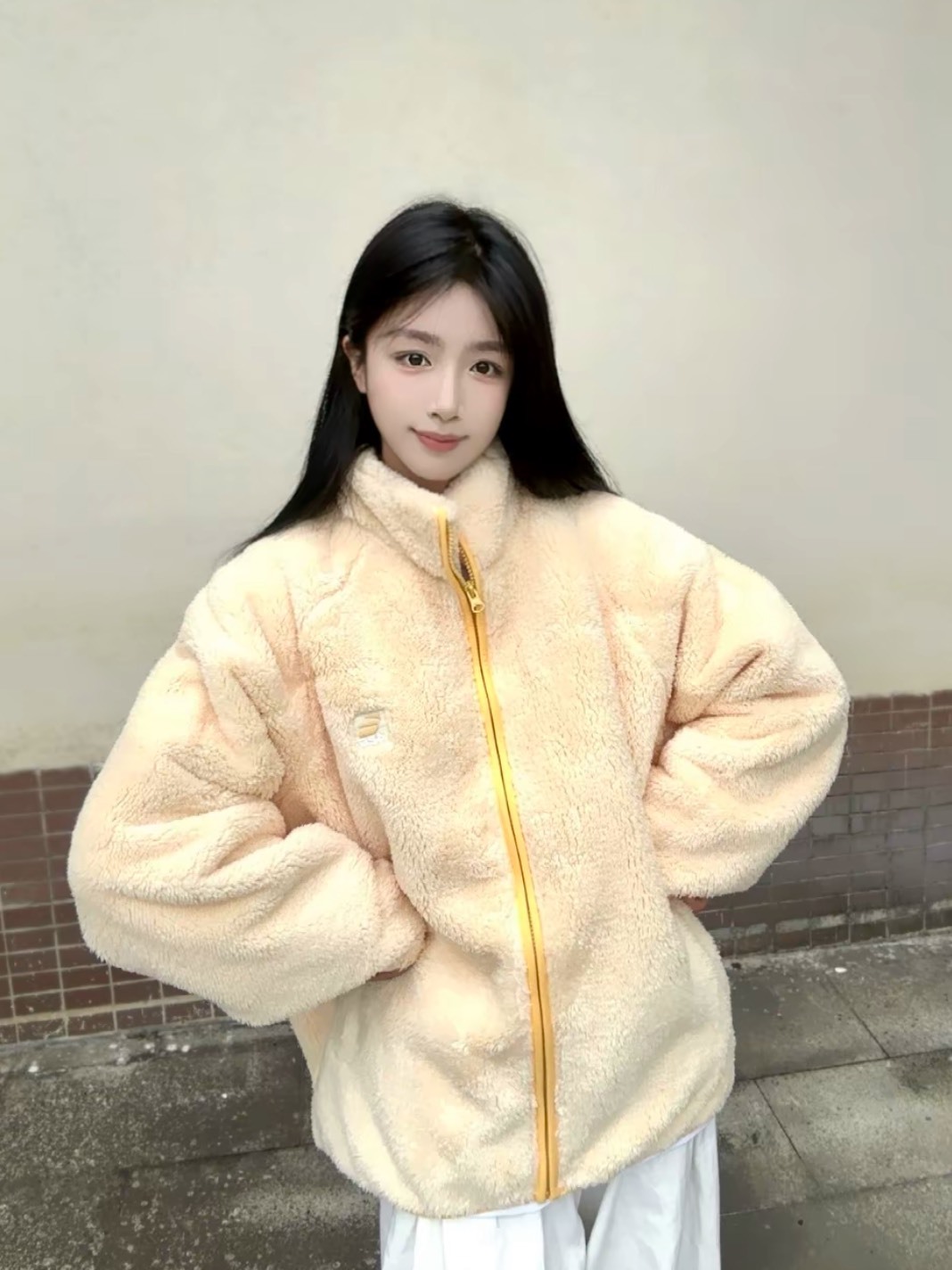 F426 搖粒絨 外套 趙露思同款