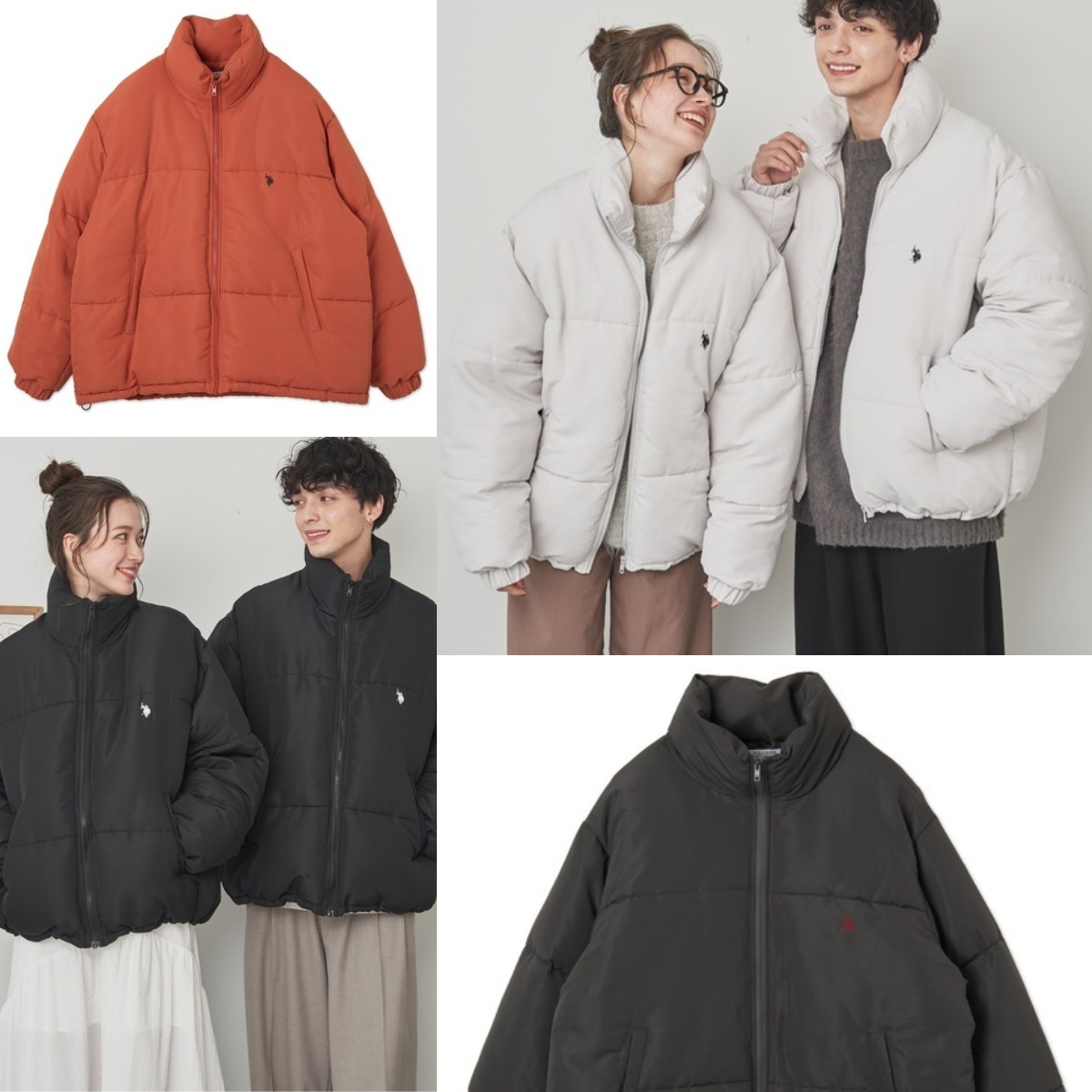 預購┃U.S. POLO ASSN. 立領 拉鍊 中棉 外套