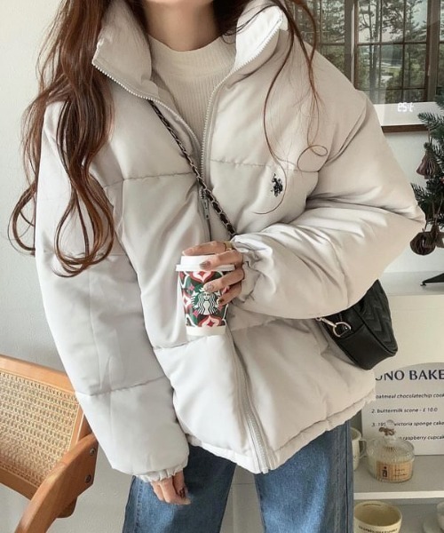 預購┃U.S. POLO ASSN. 立領 拉鍊 中棉 外套