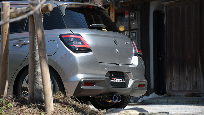 ROSSO MODELLO COLBASSO Ti-Ax 排氣管 SUZUKI SWIFT 1.2油電 ZCEDS 2024-
