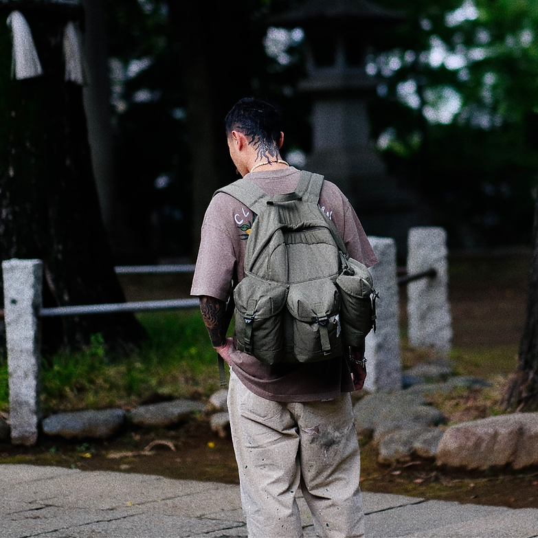 Club Stubborn Modern Alice BackPack - Nylon Olive