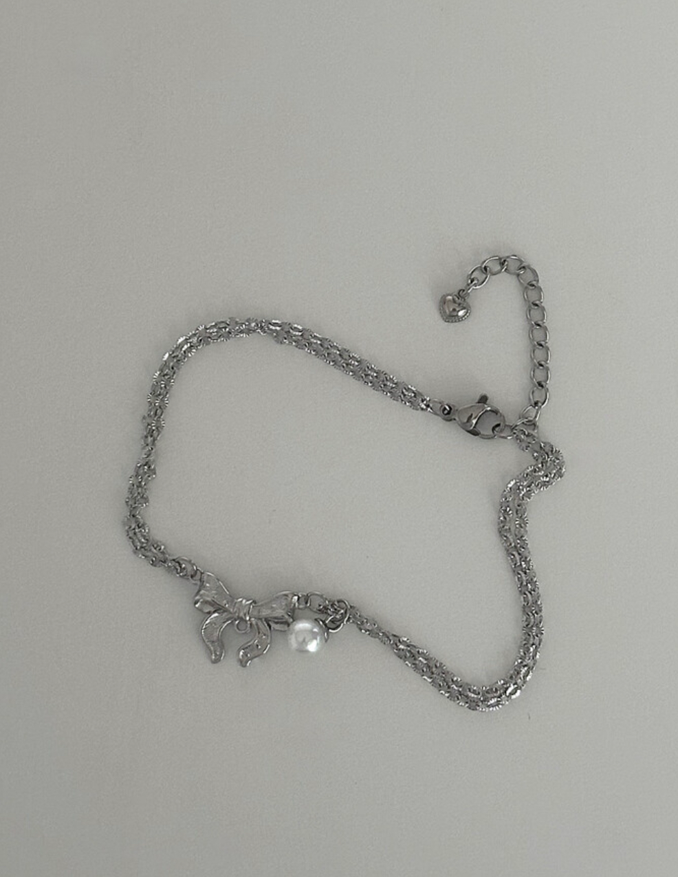 OFUSE - lace ribbon bracelet(chain)