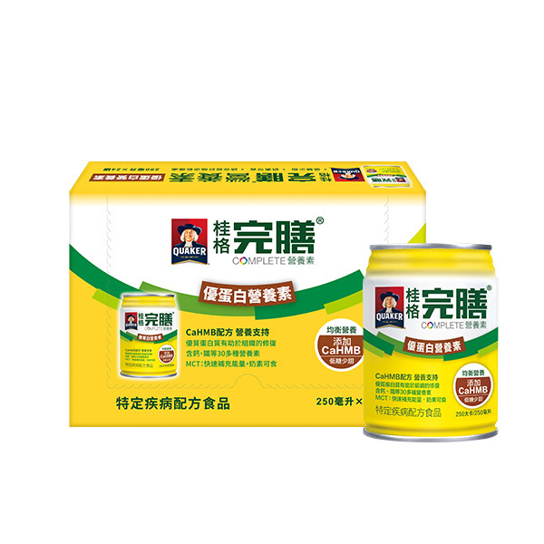 桂格完膳優蛋白營養素(添加CaHMB) 250mlX24罐[醫護賣場]