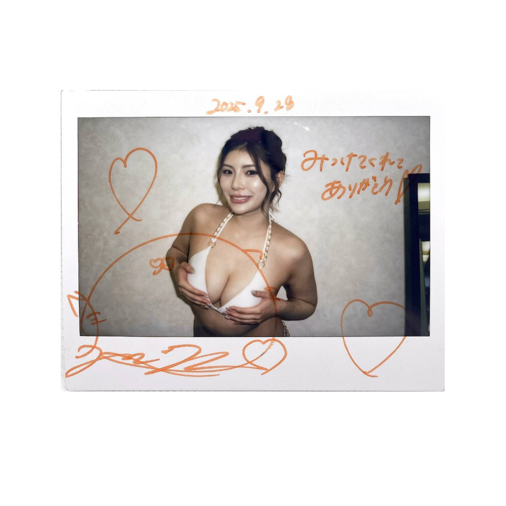 神木麗 直筆簽名チェキ