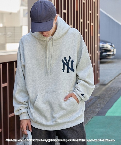 【預購】MLB 背後大LOGO 帽T 6色 MLBHOO