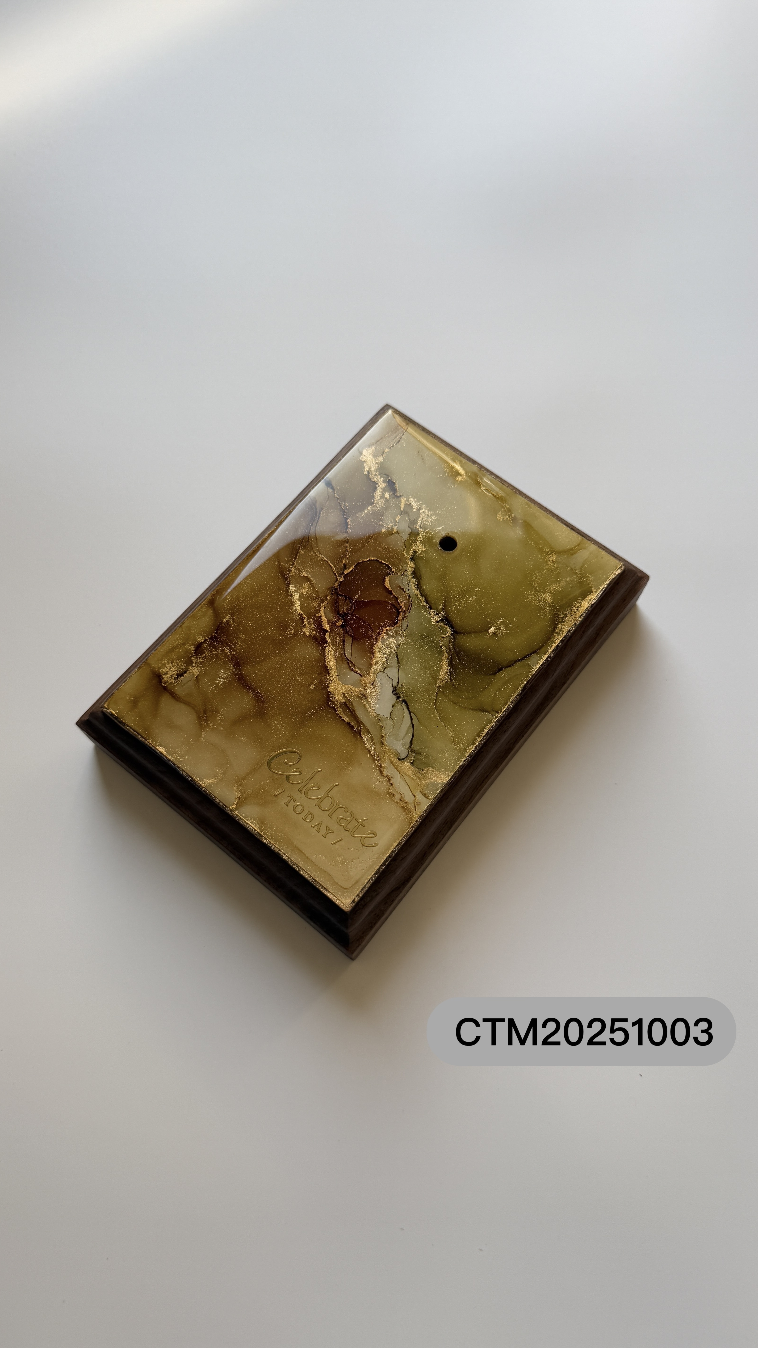 Celebrate today MIT台灣手工製作 酒墨藝術燈座（大）