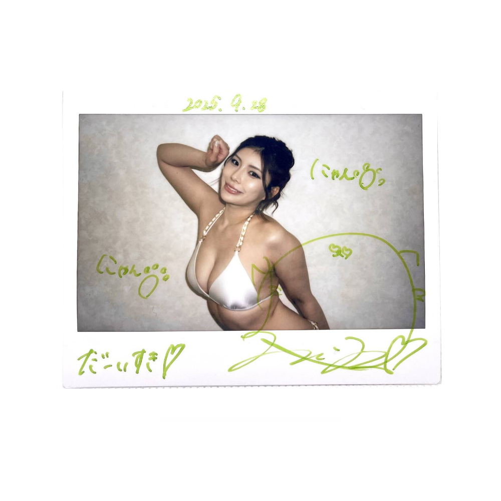 神木麗 直筆簽名チェキ