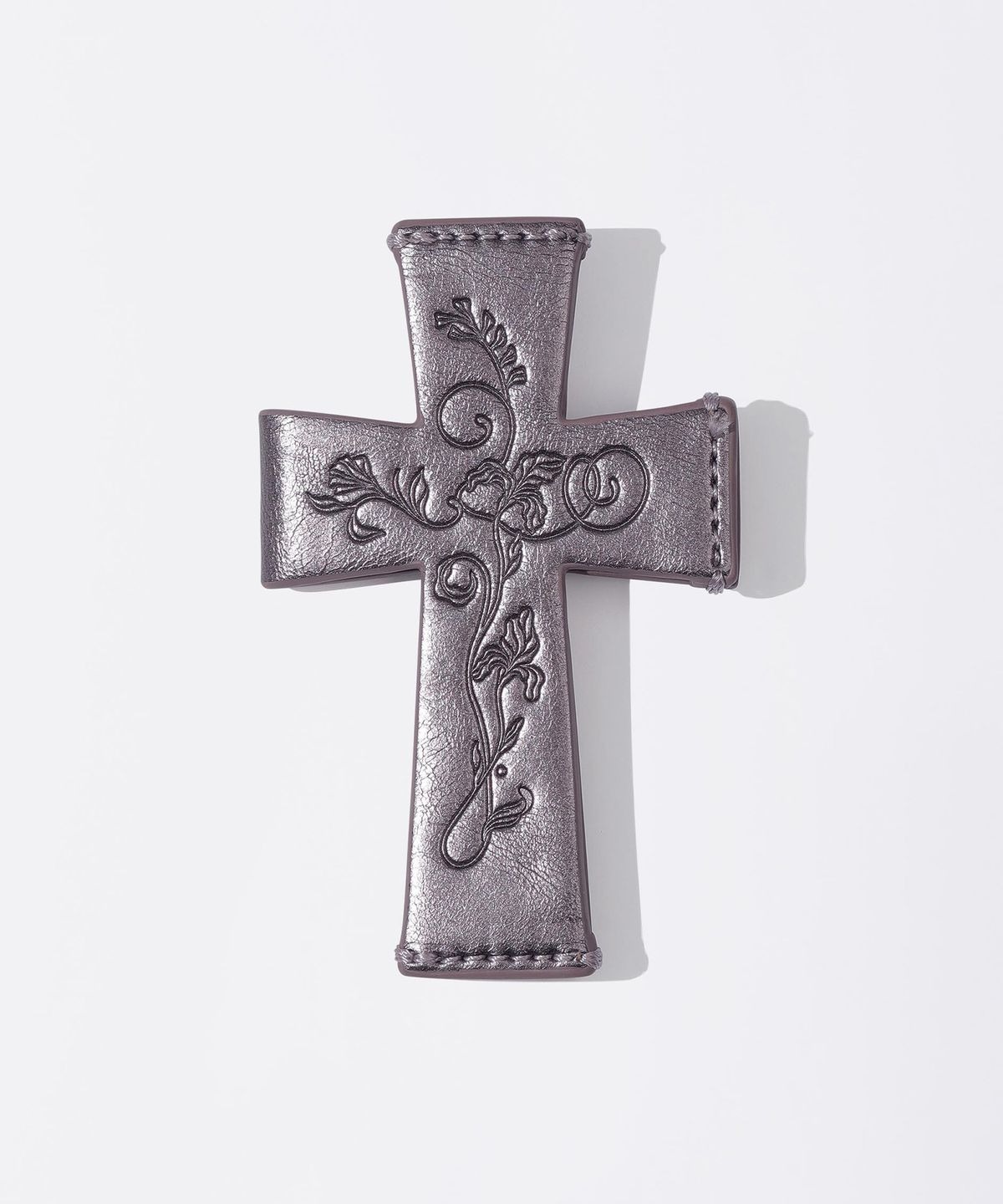 SCULPTOR) Cross Strap Layered Wallet - 3col