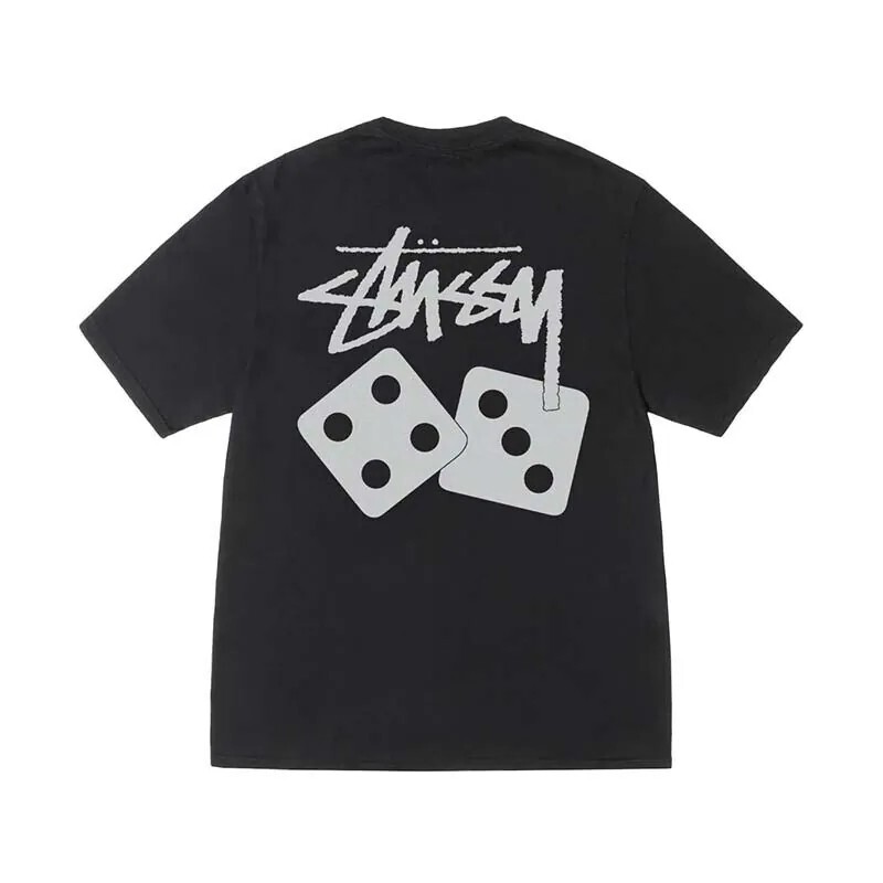STUSSY DICE TEE PIGMENT DYED 水洗 骰子 短T