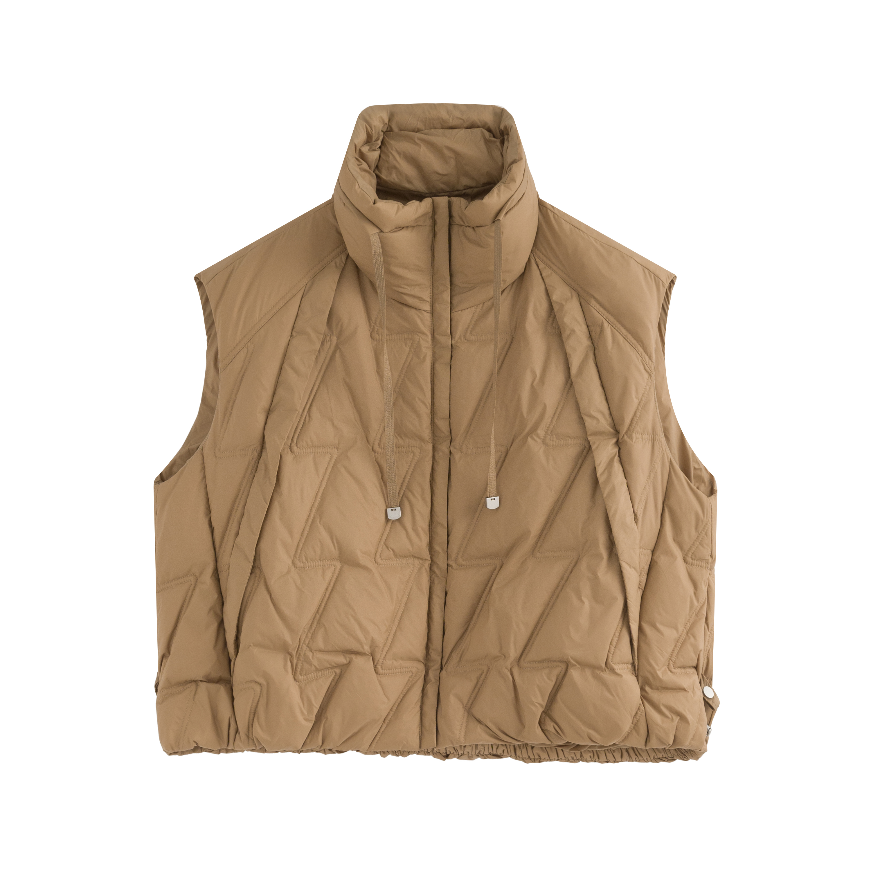 mi-tu 鵝絨馬甲外套