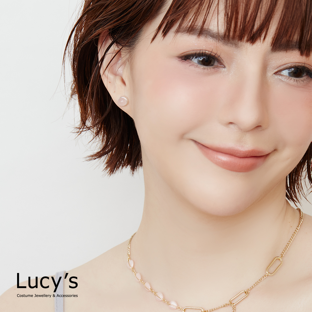 925純銀 靜月 耳環 (二色) (123887/123889)