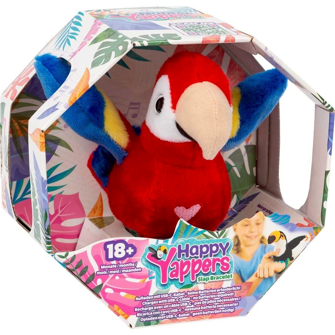 Happy Yappers  歡樂小吱-紅鸚鵡