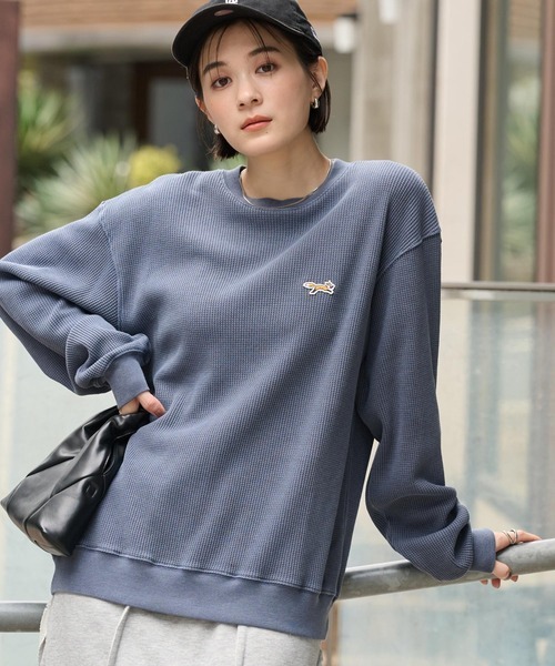 <🇯🇵限時特價!!>日本 PENNEYS 華夫格 狐狸 刺繡 長袖 八色