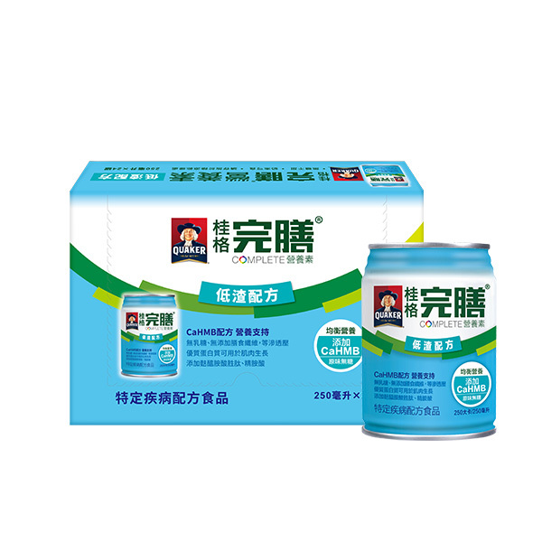 桂格完膳營養素 低渣配方250mlX24罐