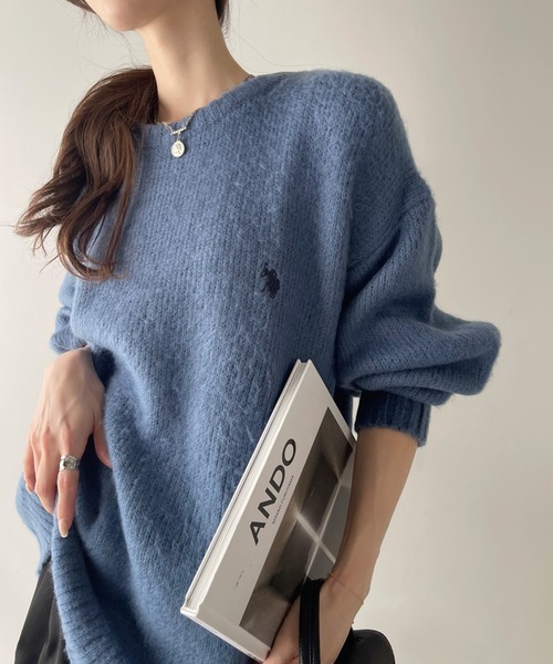 【預購】U.S. POLO ASSN. 圓領針織上毛衣 5色 POLOSNC