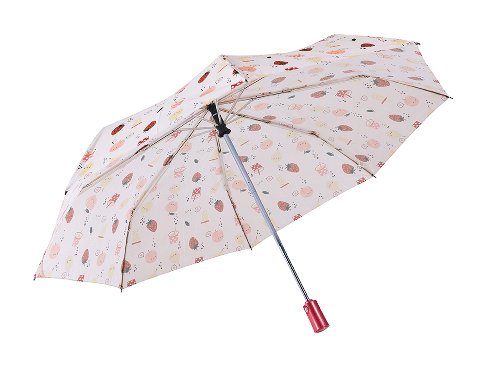 RAINSTORY莓好時光抗UV加大防回彈自動傘