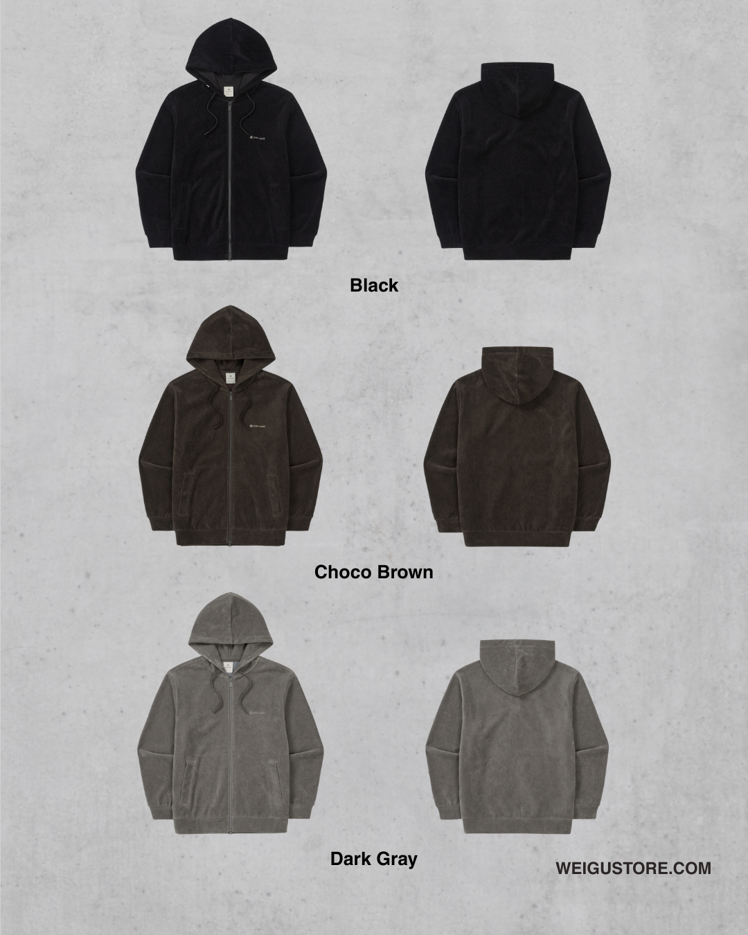 【預購】Snow Peak Corduroy Hood Zip-Up 燈芯絨連帽外套 S25WMFFJ72