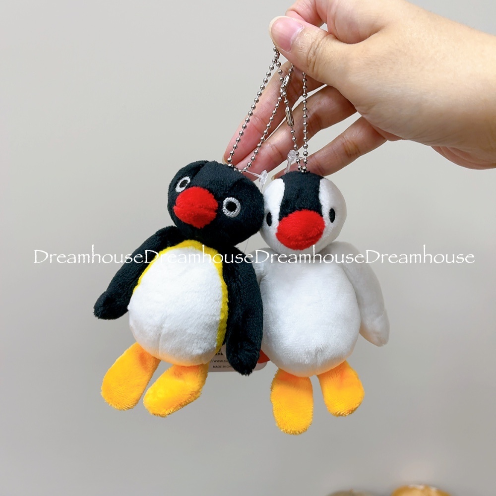 企鵝家族 PINGU PINGA 珠鏈吊飾 鑰匙圈 娃娃吊飾 掛飾 擺飾