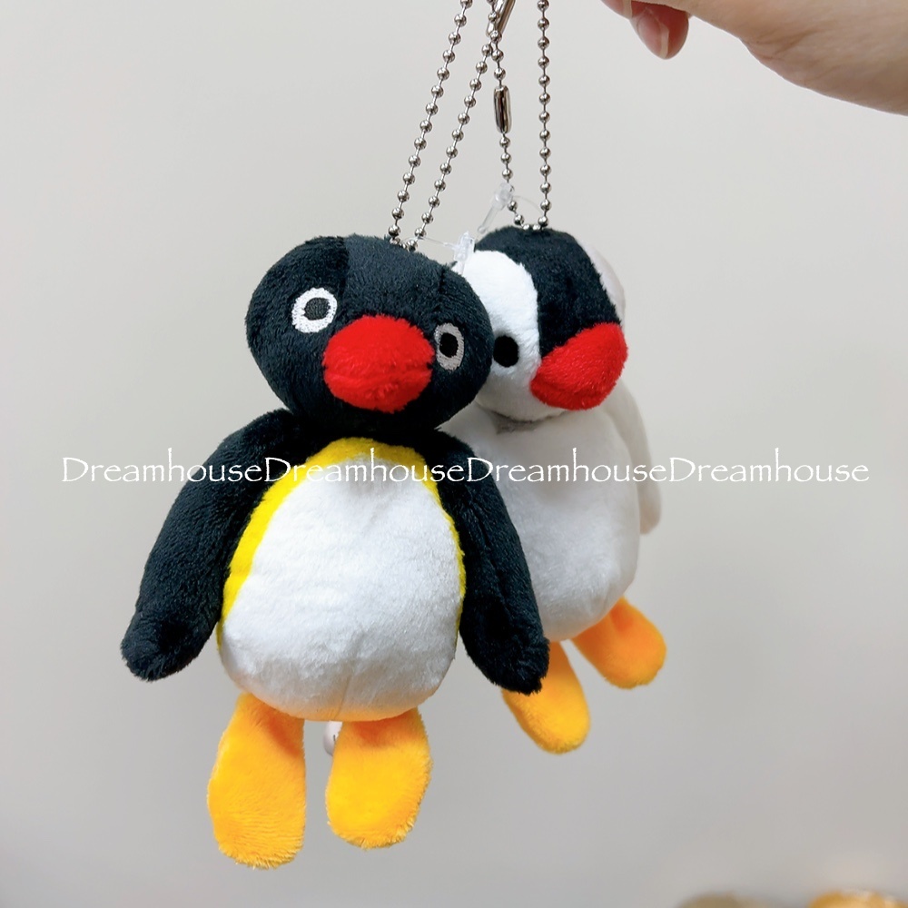 企鵝家族 PINGU PINGA 珠鏈吊飾 鑰匙圈 娃娃吊飾 掛飾 擺飾