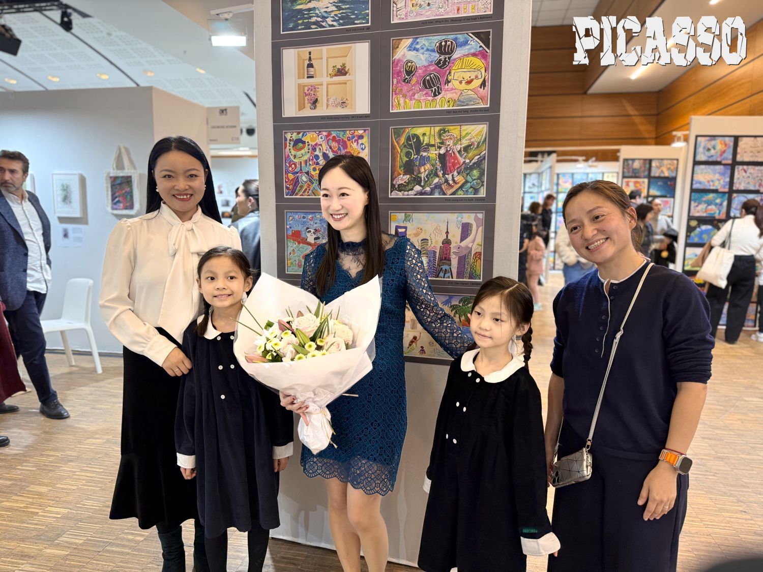 畢加索青少年及兒童國際繪畫大賽_羅浮宮展覽會場_IGEAAA 12 B