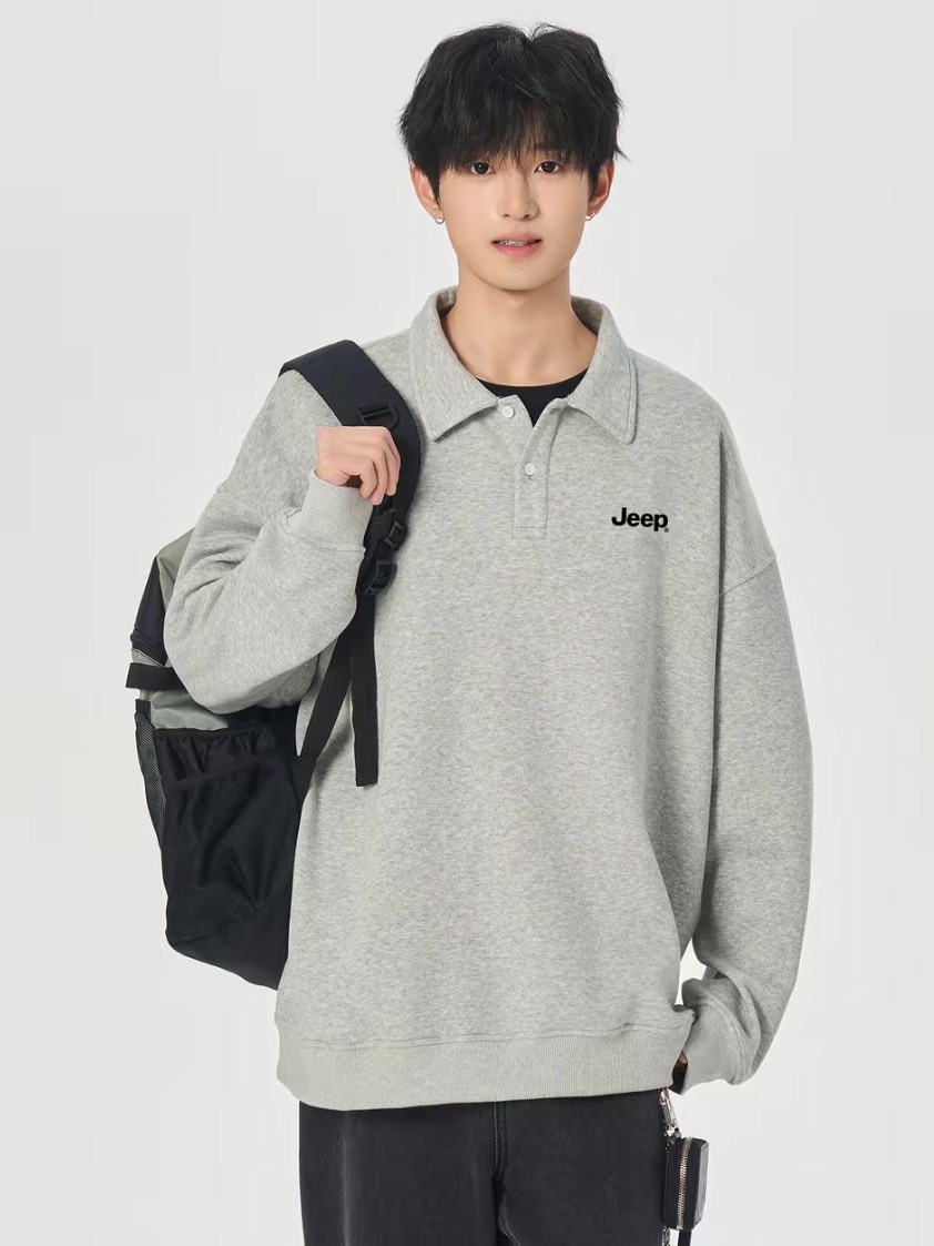 JEEP 翻領 衛衣