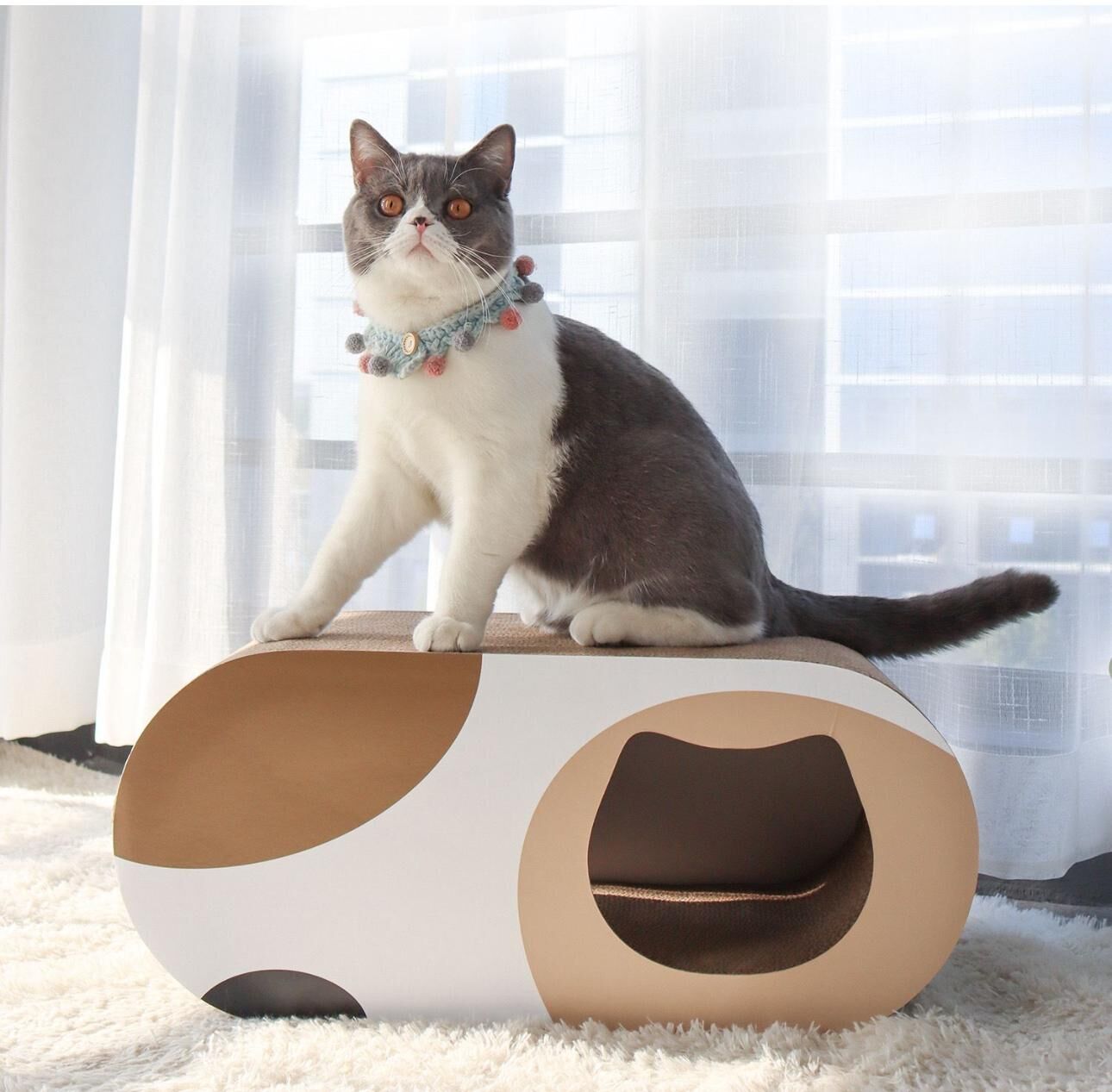 MSBC cat scratcher (L58cm*W25.4cm*H25.4cm)