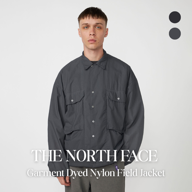 【Pre-Order】The North Face Purple Label Garment Dyed Nylon Field Jacket｜Urban Outdoor Field Shell
