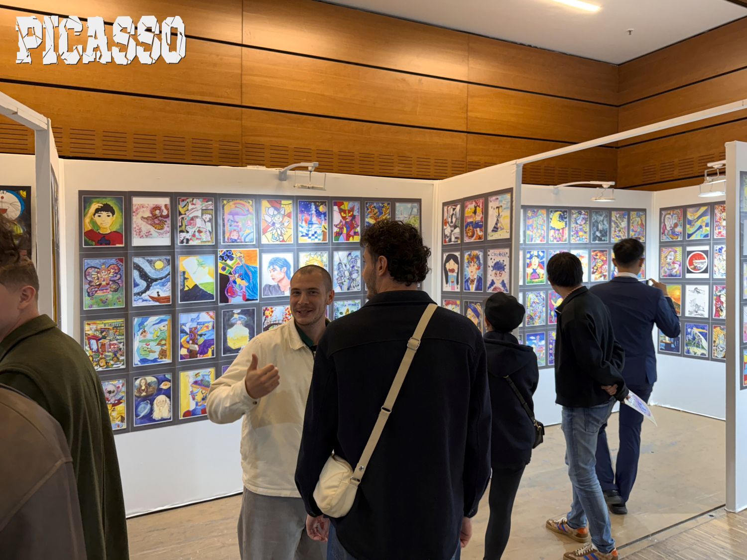 畢加索青少年及兒童國際繪畫大賽_羅浮宮展覽會場_IGEAAA 12 B