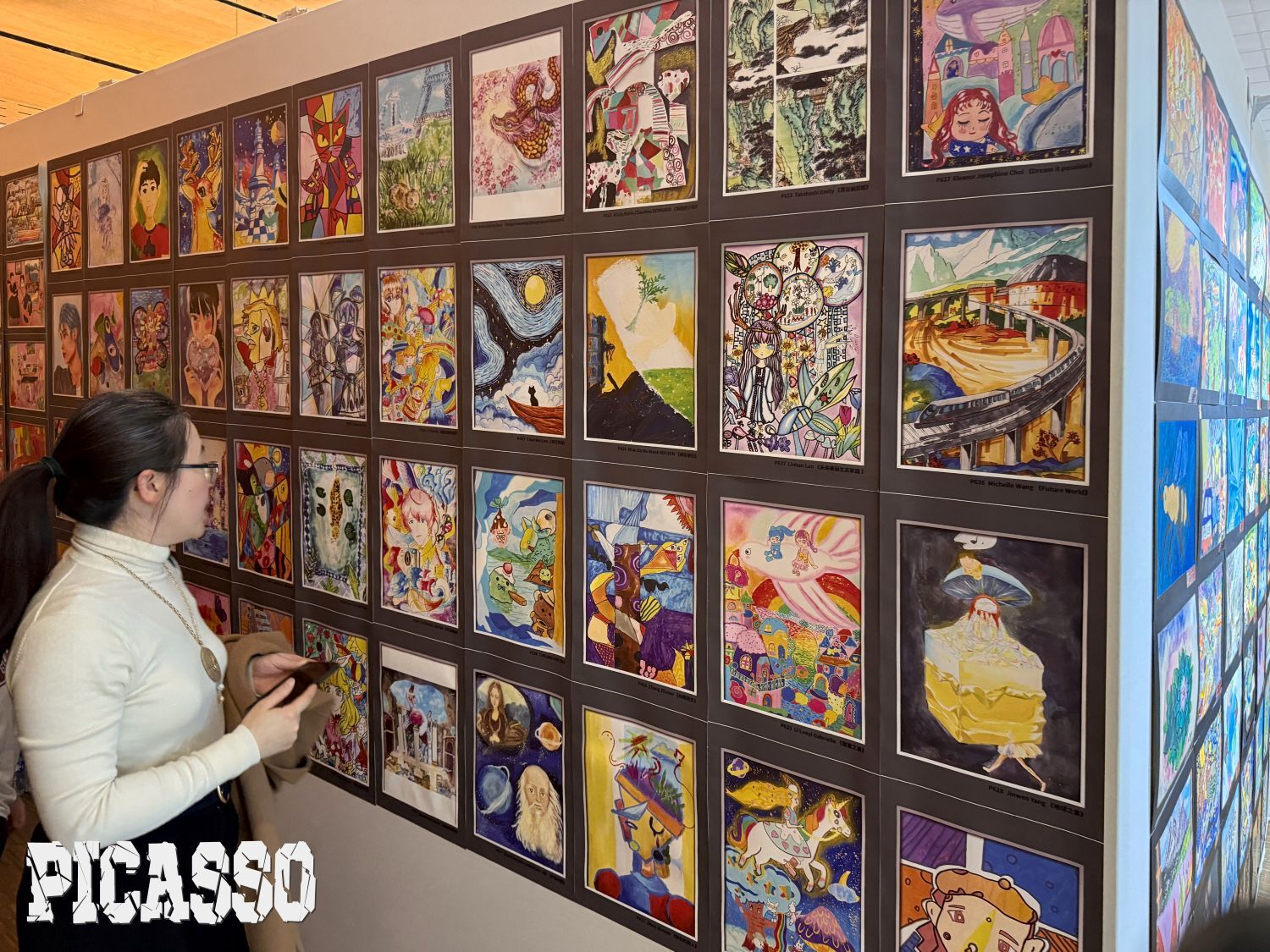 畢加索青少年及兒童國際繪畫大賽_羅浮宮展覽會場_IGEAAA 12 B