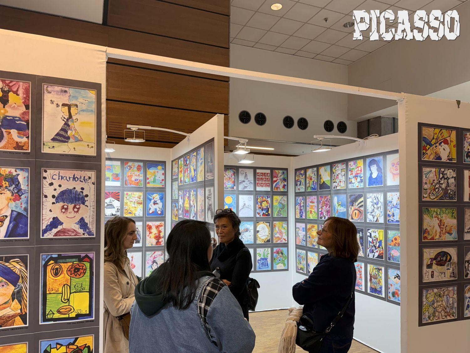 畢加索青少年及兒童國際繪畫大賽_羅浮宮展覽會場_IGEAAA 12 B