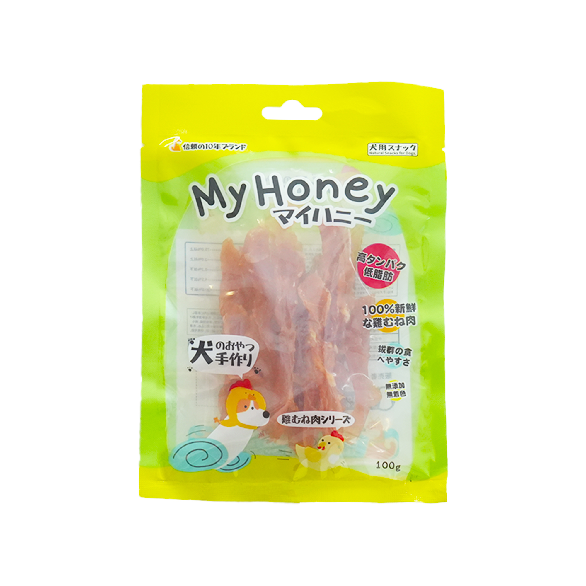 MyHoney Gourmet Chicken Snacks Series 100gr - Shredded Chicken