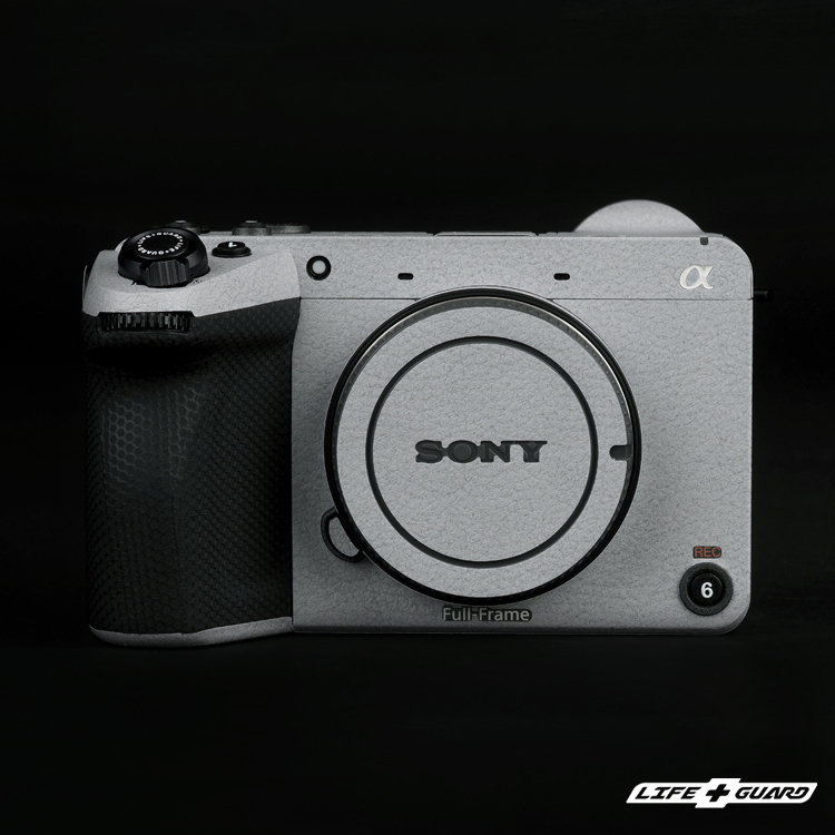 LIFE+GUARD 設計風格皮紋黑質感貼膜，專機專屬開版