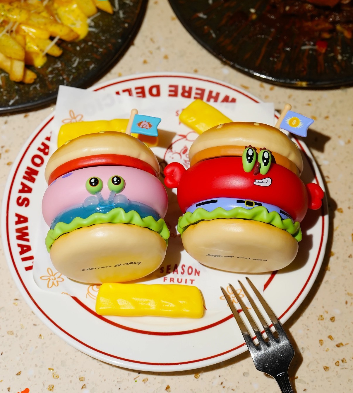 海綿寶寶 漢堡 疊疊樂系列 盲盒