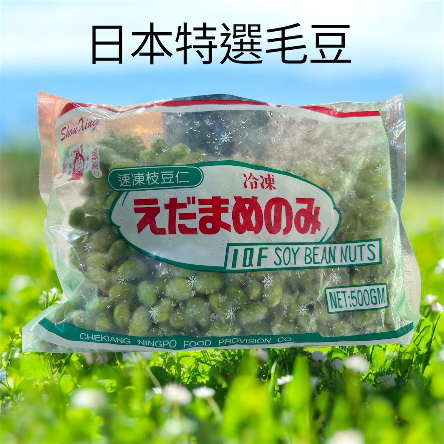 H20319 日本特選毛豆💚清甜飽滿・香甜彈牙(500g)