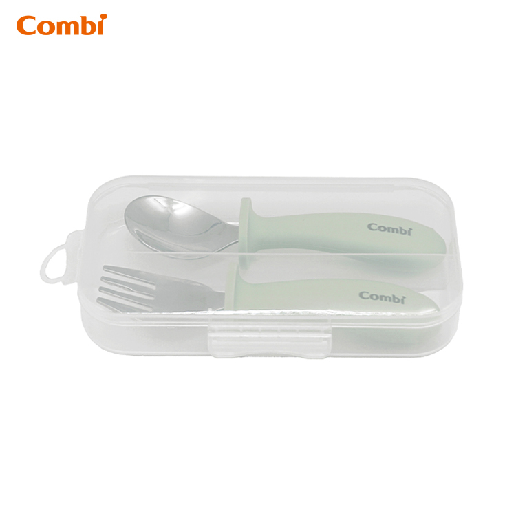 不鏽鋼叉匙套裝(綠色)-81404