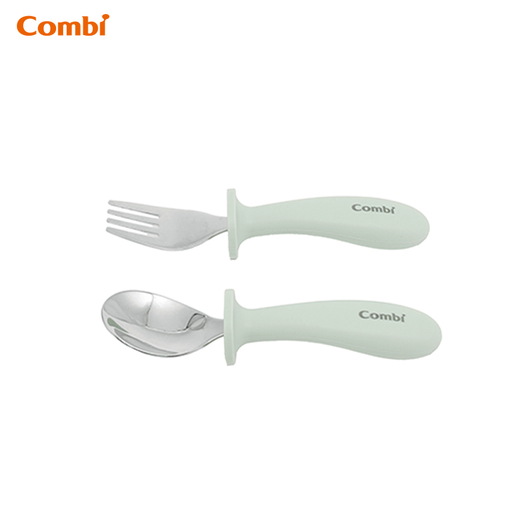 不鏽鋼叉匙套裝(綠色)-81404