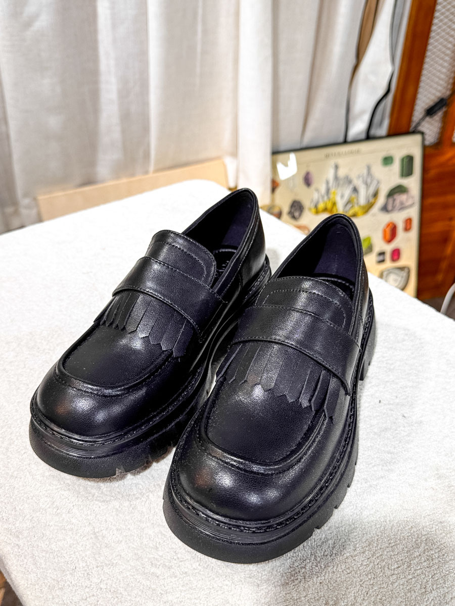 SOSO 真皮 厚底紳士鞋【不設退換】