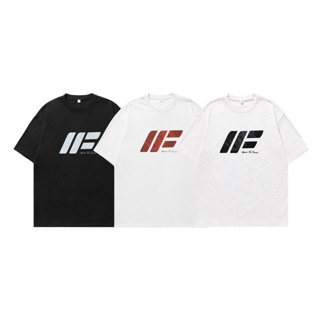 龍元素字母印花短袖 L7060