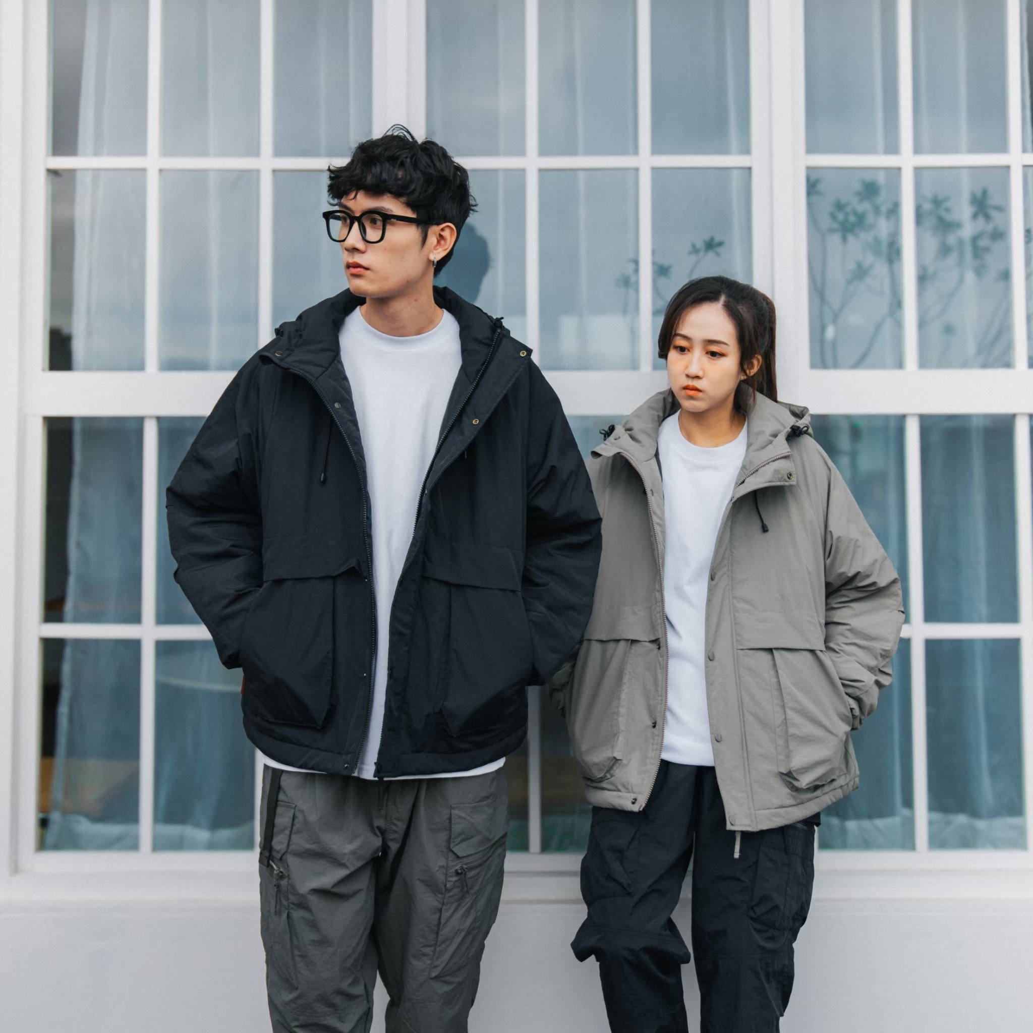 #預購 SBG 立體拉鍊口袋機珩棉外套 SB2025