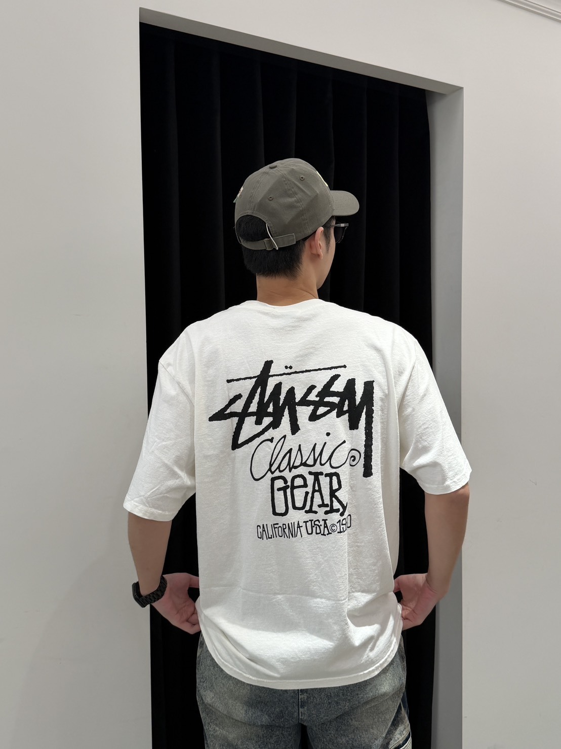 ✅(STUSSY特賣) STUSSY CLASSIC GEAR TEE PIGMENT DYED 水洗 短T