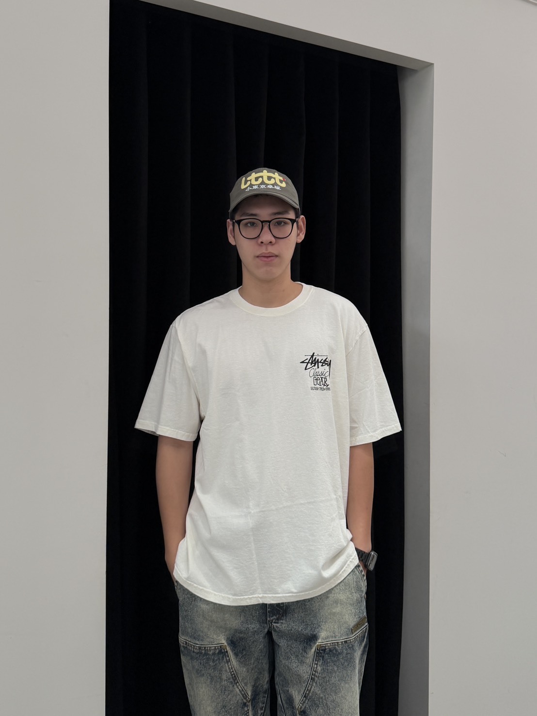 ✅(STUSSY特賣) STUSSY CLASSIC GEAR TEE PIGMENT DYED 水洗 短T