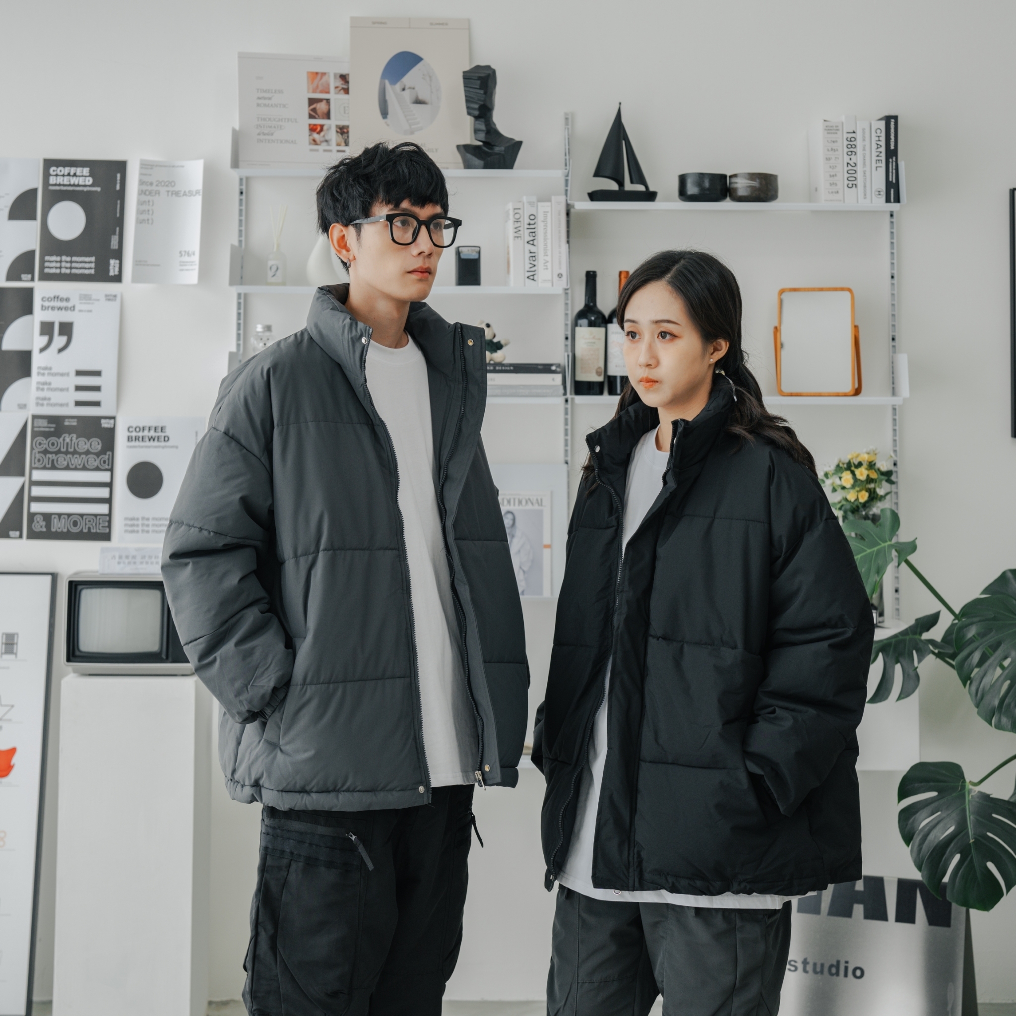 #預購 SBG 鋪棉立領麵包外套 三色 1266