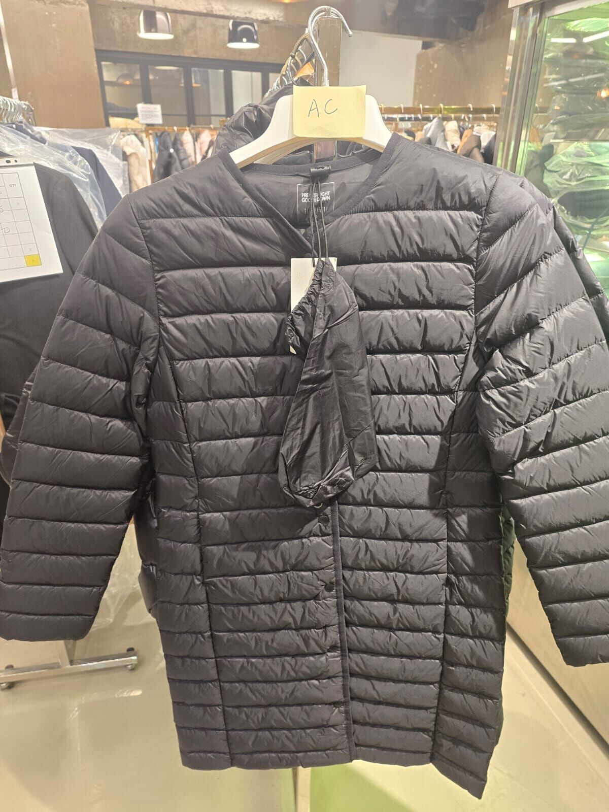 【直播】LL110625 薄款羽絨外套